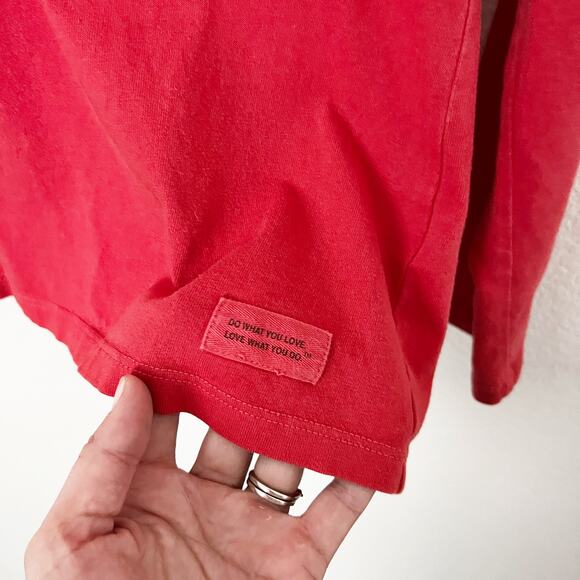 [Life Is Good] Gratitude Thank a Veteran Long Sleeve V-Neck T-Shirt Size Small S - Picture 11 of 12